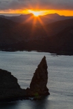 Sunset landscape - Isla Bartolome